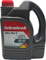 Моторное масло Lubratech Ultra Plus X 5W40 (4л) - 