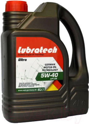 Моторное масло Lubratech Ultra 5W40 (4л)