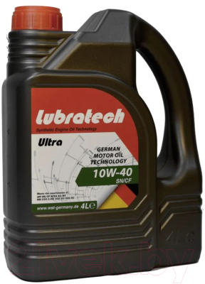 Моторное масло Lubratech Ultra 10W40 (4л)