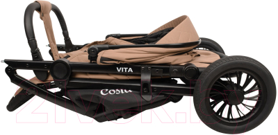 Детская прогулочная коляска Costa Vita / VT-7 (бежевый)