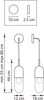 Бра Lightstar Ramo 690613