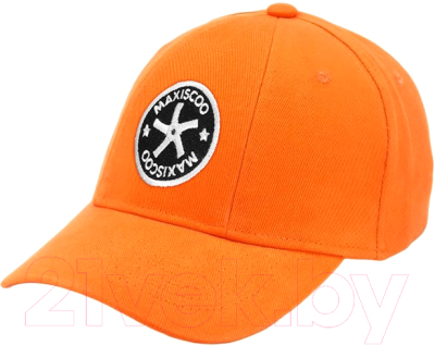 Бейсболка Maxiscoo MS-CAP-4-5254-OG (оранжевый)