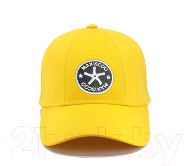 Бейсболка Maxiscoo MS-CAP-2-5254-YL (желтый)