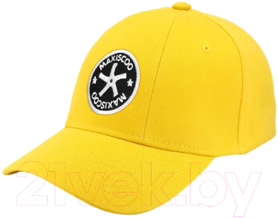 Бейсболка Maxiscoo MS-CAP-2-5254-YL (желтый)