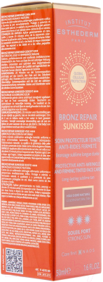 Крем солнцезащитный Institut Esthederm Bronz Repair для лица с оттеночным эффектом при сильном солнце (50мл)