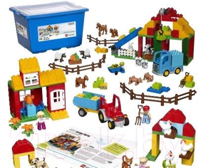 Конструктор Lego Duplo Большая ферма 45007