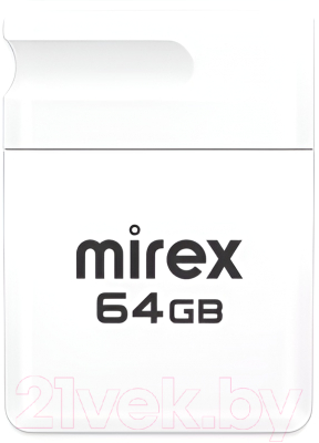 Usb flash накопитель Mirex Minca White 64GB (13600-FMUMIW64)