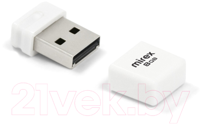 Usb flash накопитель Mirex Minca White 8GB (13600-FMUMIW08)