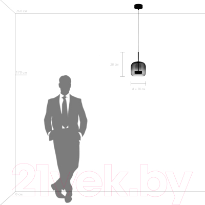 Потолочный светильник Lightstar Cupola 804008