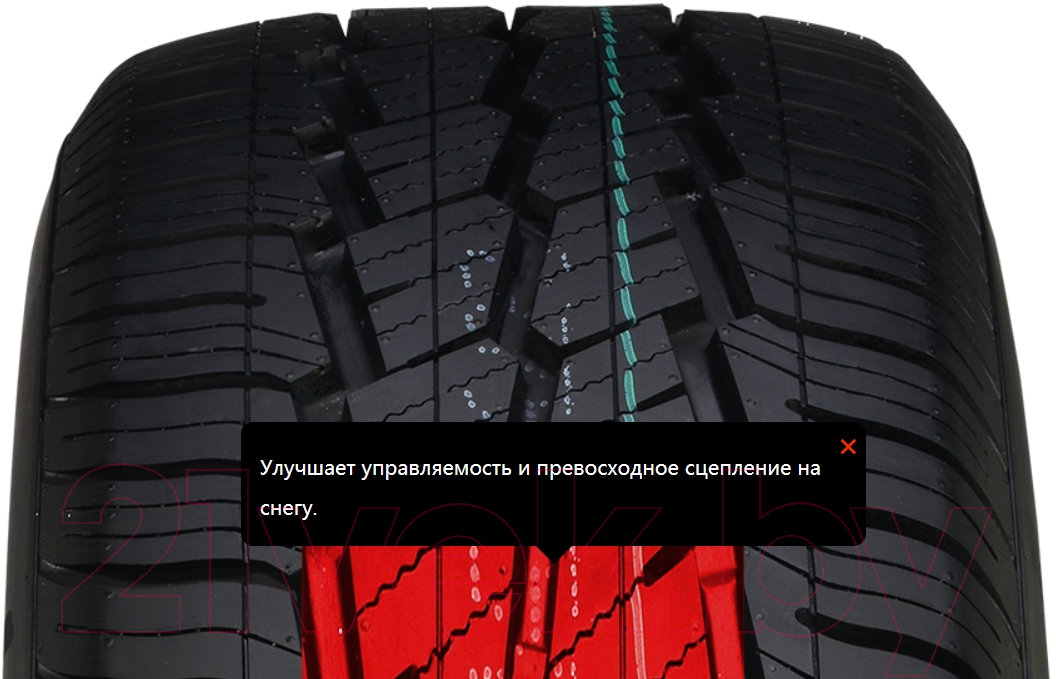 Всесезонная легкогрузовая шина Gripmax SureGrip A/S Van 175/75R16C 101/99T BSW