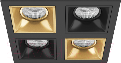 Комплект точечных светильников Lightstar Domino / D54703070307