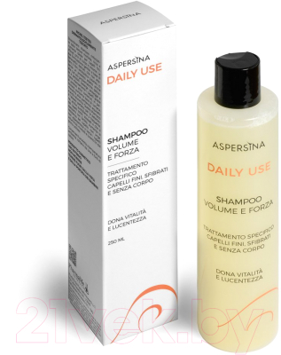 Шампунь для волос Pharmalife Research Aspersina Daily Use Shampoo Volume E Forza (200мл)