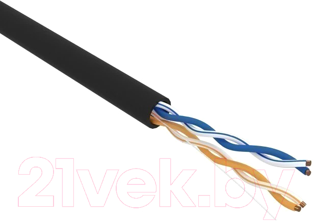 Кабель Rexant U/UTP 2PR 24AWG 5e PE / 01-0025