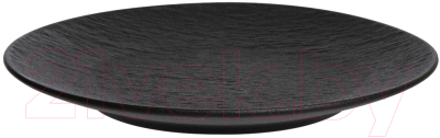 Тарелка столовая обеденная Corone Grafica XSY3263 / фк6919 (черный)
