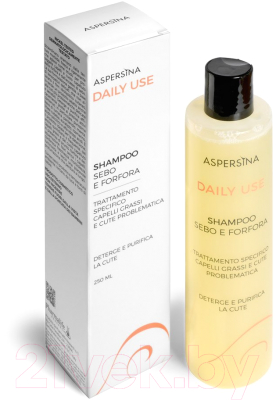 Шампунь для волос Pharmalife Research Aspersina Daily Use Shampoo Sebo E Forfora (250мл)