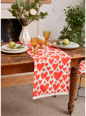 Дорожка на стол Этель Red Hearts / 5376647 (40x149) - 