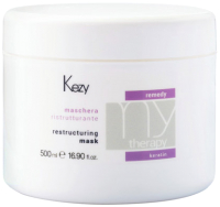 Маска для волос Kezy Restructuring Реструктурирующая с кератином (500мл) - 