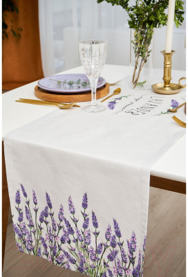 Дорожка на стол Этель Lavender / 7588535 (40x146)