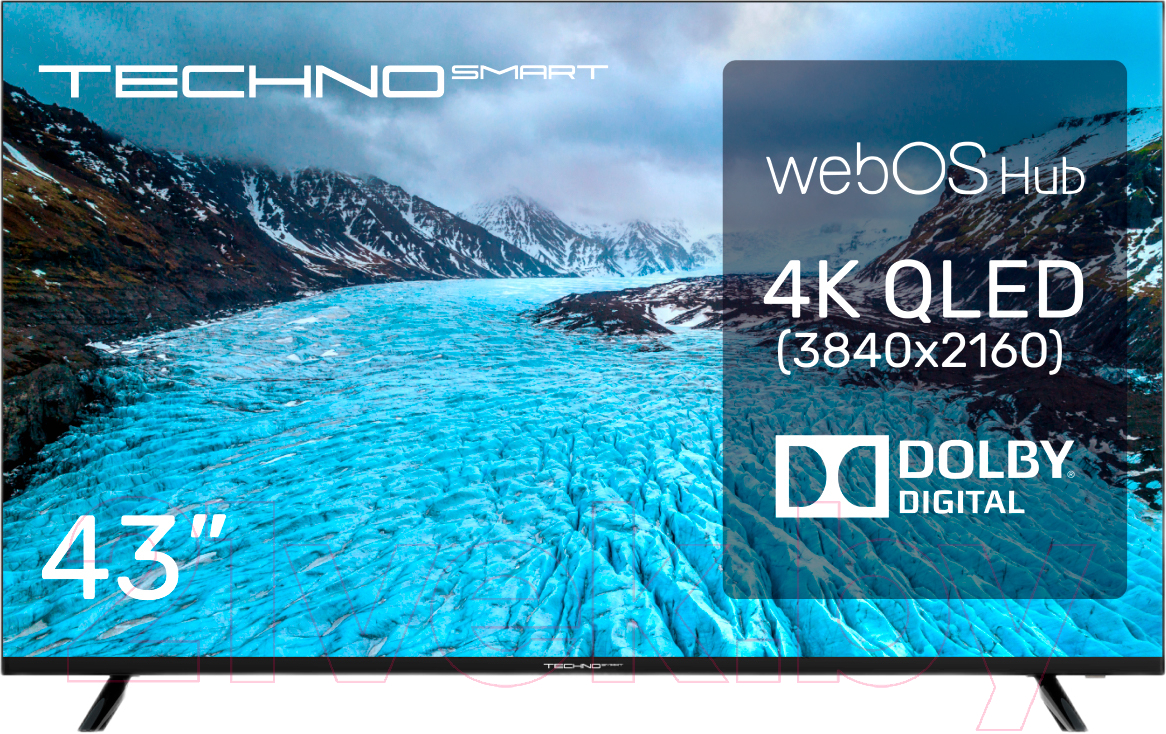 Телевизор TECHNO Smart 43QLED680UHDW