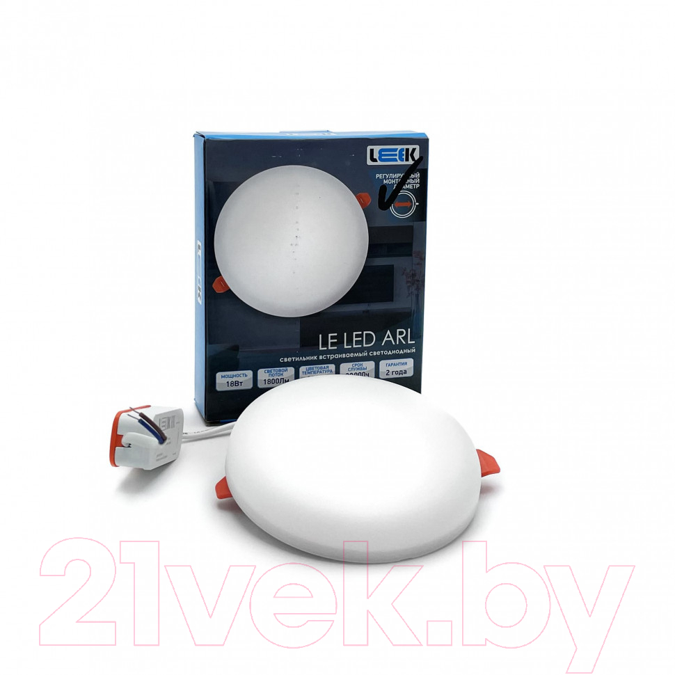 Точечный светильник Leek Круг LE LED ARL 18W 6500K / LE061300-0033 — фото 3
