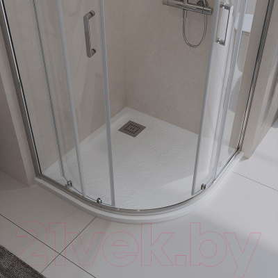 Душевой поддон BelBagno TRAY-MR-UNO-R-80-550-35-W-CR