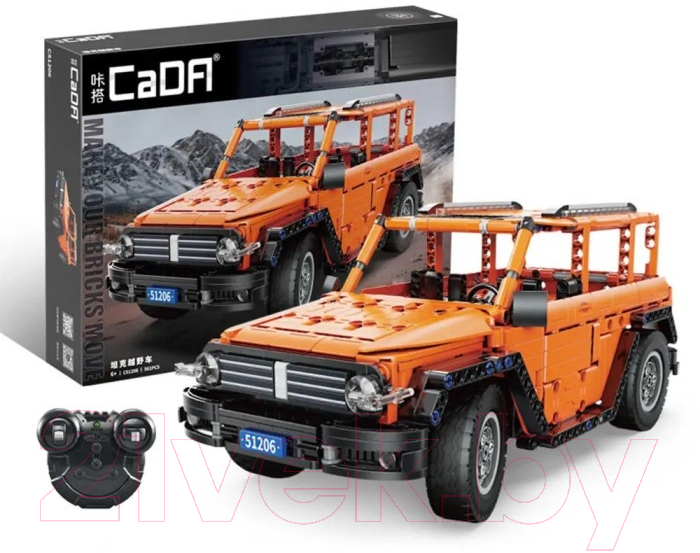 Конструктор CaDa Внедорожник Tank SUV / C51206W