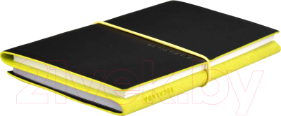 Записная книжка Escalada Виннер 2в1 / 64058 (128л, черный/желтый)