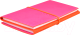 Записная книжка Escalada Виннер 2в1 / 64059 (128л, оранжевый/малиновый) - 