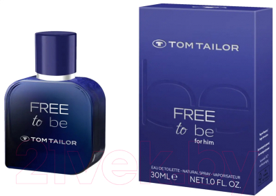 Туалетная вода Tom Tailor Free To Be For Him (50мл)