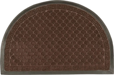 Коврик грязезащитный Kovroff Чешуйки 40x60 / П/04/01/03 (коричневый) - 