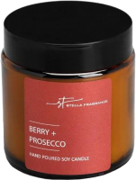 Свеча Stella Fragrance Berry+Prosecco (90г) - 