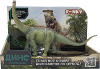 Фигурка коллекционная Funky Toys Динозавр Брахиозавр / FT02204100 (зеленый) - 
