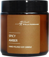 Свеча Stella Fragrance Spicy Amber (90г) - 