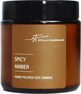 Свеча Stella Fragrance Spicy Amber (90г)