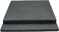 Резиновая плитка Rubtex Standart 500x500x15 (серый) - 
