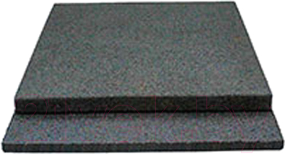 Резиновая плитка Rubtex Standart 500x500x15 (серый)