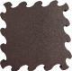 Резиновая плитка Rubtex Puzzle 500x500x20 (серый) - 