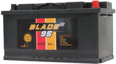 Автомобильный аккумулятор BLADE AGM 95 R 850A 6QTF-95 (95 А/ч)