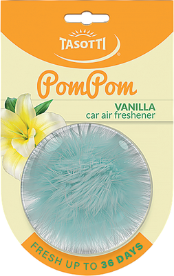 

Ароматизатор автомобильный, Pom Pom Ваниль / TS30798