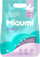 Наполнитель для туалета Miaumi Tofu комкующийся с ароматом лаванды (6л) - 