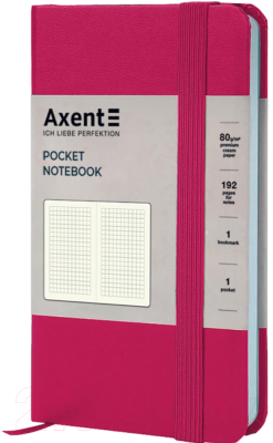 Записная книжка Axent Partner / 8301-50 (96л, малиновый)