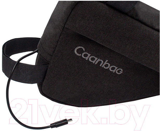 Сумка велосипедная Caanbag Треугольная Мини CAAN-TR-44BL