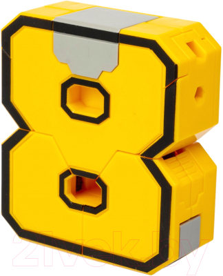 Робот-трансформер Bondibon Bondibot Цифра 8 / ВВ5878-В (оранжевый)