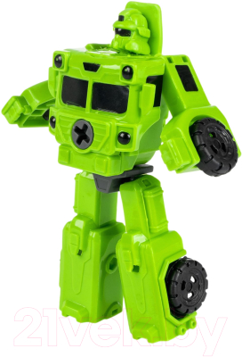 Робот-трансформер Bondibon Bondibot Мусоровоз / ВВ6389 (зеленый)