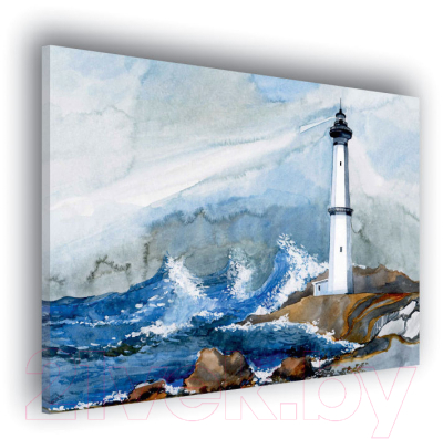 Картина Stamprint Морской маяк АT023 (90x115см)