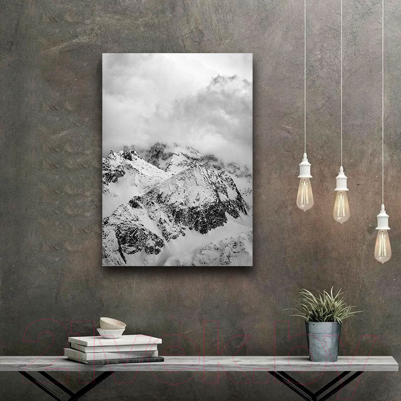 Картина Stamprint Зимние горы NR019 (85x60см) — фото 4