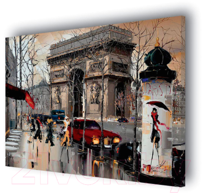Картина Stamprint Париж 1 АT007 (80x100см)