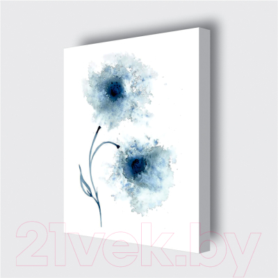 Картина Stamprint Синие цветы 1 TR020 (45x35см)