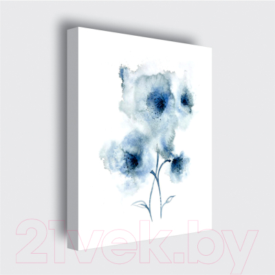 Картина Stamprint Синие цветы 2 TR021 (45x35см)