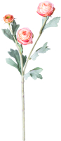 Искусственный цветок Lefard Ранункулюс / 287-533 - 